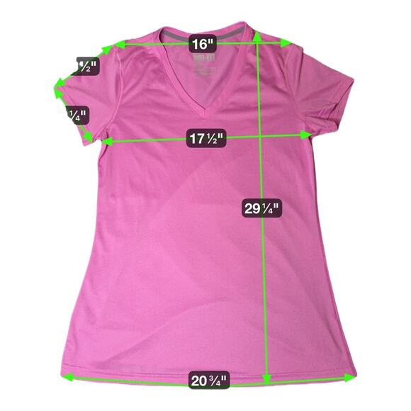 Nike Dri-FIT Women’s Large V-Neck Athletic T-Shirt – Lightweight Top - Picture 3 of 8